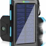 Solar Portable Charger Power Bank, 38800mAh